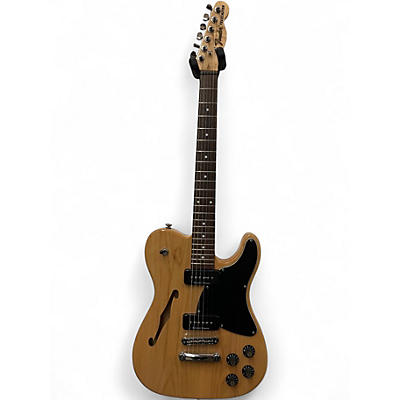 Used Fender JA90 Jim Adkins Thinline Telecaster Natural Hollow Body Electric Guitar
