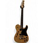 Used Fender JA90 Jim Adkins Thinline Telecaster Natural Hollow Body Electric Guitar Natural