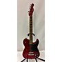 Used Fender Used Fender JA90 Jim Adkins Thinline Telecaster Transparent Crimson Red Hollow Body Electric Guitar transparent crimson red