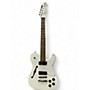 Used Fender JA90 Jim Adkins Thinline Telecaster White Hollow Body Electric Guitar White