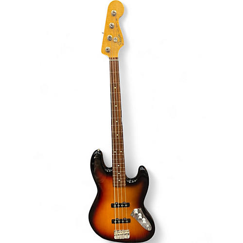 Used Fender  JACO PASTORIUS J BASS FL 3TS Faded Tobacco Electric Bass Guitar Faded Tobacco