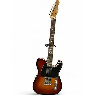 Used Fender JASON ISBELL CUSTOM TELECASTER 3 COLOR CHOCOLATE BURST Solid Body Electric Guitar