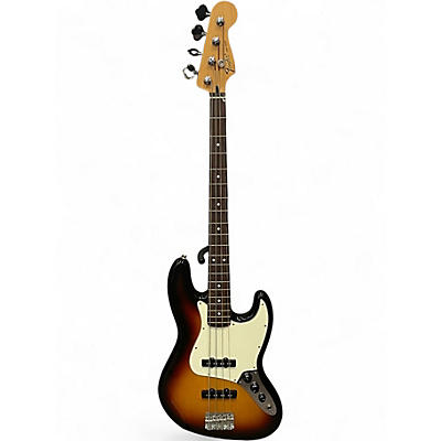 Used Fender JAZZ BASS 3 Color Sunburst Electric Bass Guitar