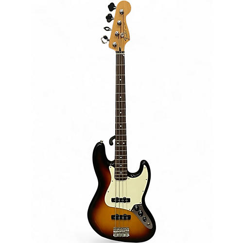 Used Fender JAZZ BASS 3 Color Sunburst Electric Bass Guitar 3 Color Sunburst
