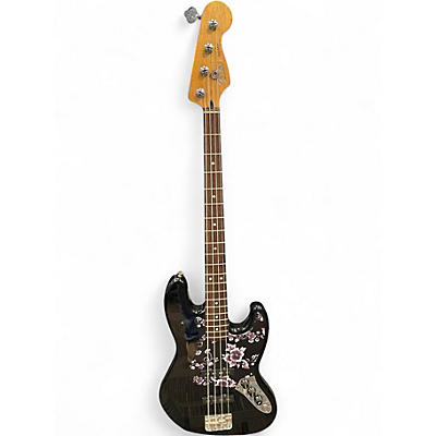 Used Fender JAZZ BASS BLACK Electric Bass Guitar