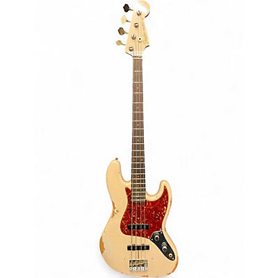 Used Fender JAZZ BASS CUSTOM SHOP HREL Shell Pink Electric Bass Guitar