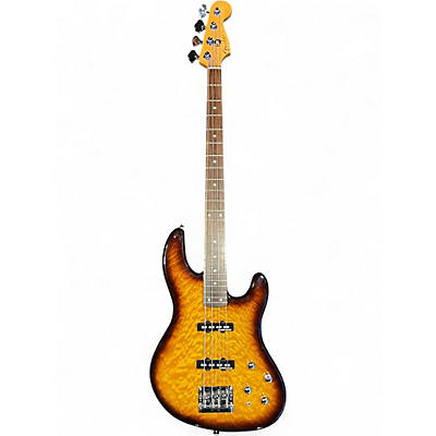 Used Fender JAZZ BASS DELUXE 24 MAPLE BURST Electric Bass Guitar
