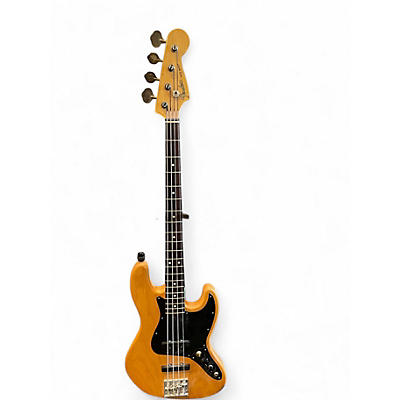Used Fender JAZZ BASS Natural Electric Bass Guitar