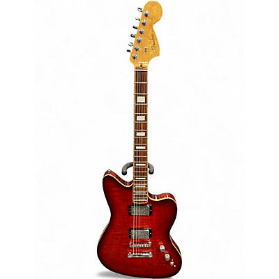 Used Fender JAZZ MASTER RED Solid Body Electric Guitar