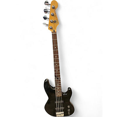 Used Fender JAZZ PLUS BASS Black Electric Bass Guitar