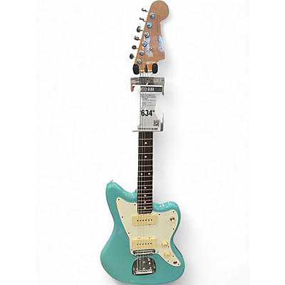 Used Fender JAZZMASTER PLAYER II AQUA Solid Body Electric Guitar