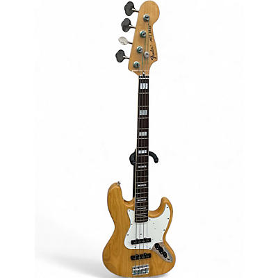 Used Fender JB75-90US Natural Alder Electric Bass Guitar