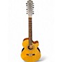 Used Fender JG-12CE Natural 12 String Acoustic Electric Guitar Natural