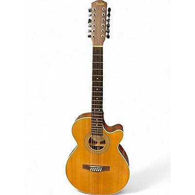 Used Fender JG-12CE Natural 12 String Acoustic Guitar