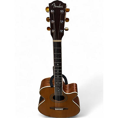 Used Fender JG26SCE Acoustic Electric Cutaway Natural Acoustic Electric Guitar
