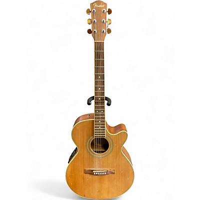 Used Fender JG26SCE Natural Acoustic Electric Guitar