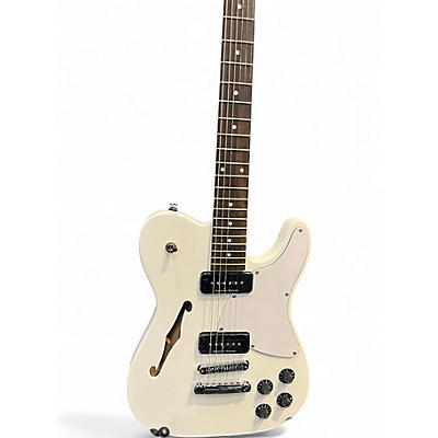 Used Fender JIM ADKIN Ja-90 Alpine White Solid Body Electric Guitar