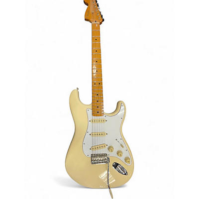 Used Fender JIMMY HENDRIX STRATOCASTER Olympic White Solid Body Electric Guitar