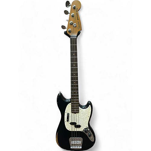 Fender Used Fender JMJ ROAD WORN MUSTANG BASS Satin Black Electric Bass Guitar Satin Black