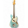Used Fender JMJ Road Worn Mustang Bass Faded Daphne Blue Electric Bass Guitar Faded Daphne Blue