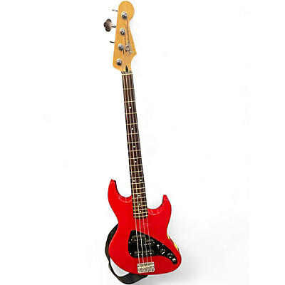 Used Fender JP 90 RED Electric Bass Guitar