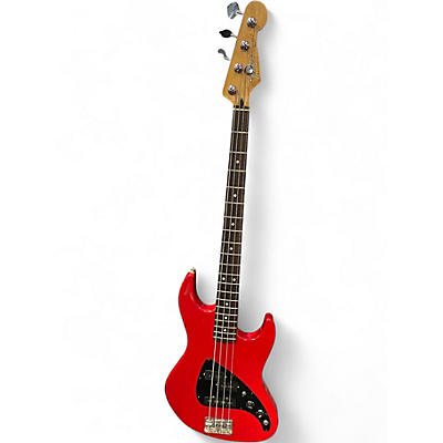 Used Fender JP90 Red Electric Bass Guitar