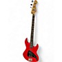 Used Fender JP90 Red Electric Bass Guitar Red