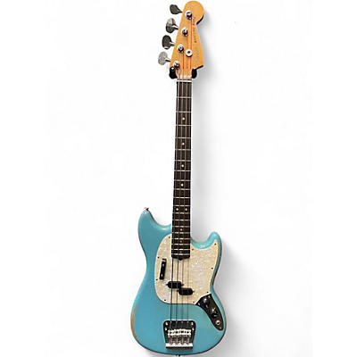 Used Fender JUSTIN MENDEL JOHNSON  Daphne Blue Electric Bass Guitar