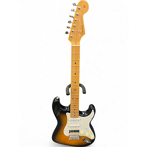 Used Fender JV MODIFIED 50S STRAT HSS 2 Tone Sunburst Solid Body Electric Guitar 2 Tone Sunburst