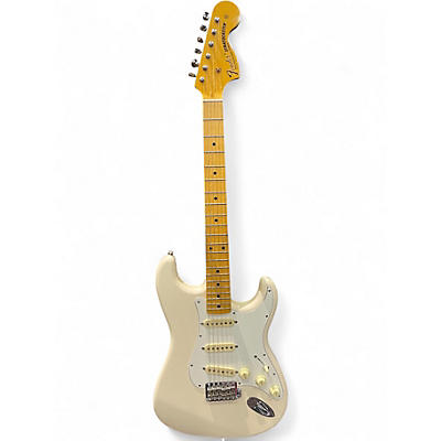 Used Fender JV MODIFIED 60'S STRAT Olympic White Solid Body Electric Guitar