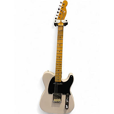 Used Fender JV Modified 50s Telecaster White Blonde Solid Body Electric Guitar