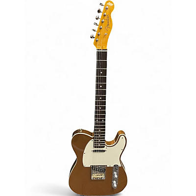 Used Fender JV Modified '60s Custom Telecaster Firemist Gold Solid Body Electric Guitar