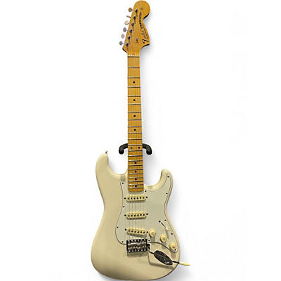Used Fender JV Modified '60s Stratocaster Olympic White Solid Body Electric Guitar