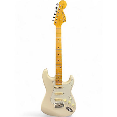 Used Fender JV modified 60's stratocaster Olympic White Solid Body Electric Guitar