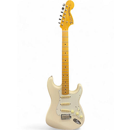 Used Fender JV modified 60's stratocaster Olympic White Solid Body Electric Guitar Olympic White