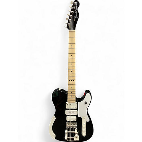 Used Fender Jack White Triplecaster Telecaster Black Solid Body Electric Guitar Black