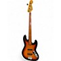 Used Fender Jaco Pastorius Signature Relic Jazz Bass 3 Tone Sunburst Electric Bass Guitar 3 Tone Sunburst