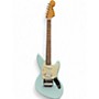 Used Fender Jagstang Blue Solid Body Electric Guitar Blue