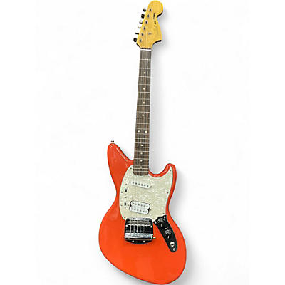 Used Fender Jagstang Dakota Red Solid Body Electric Guitar