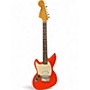 Used Fender Jagstang Left Handed Fiesta Red Electric Guitar Fiesta Red