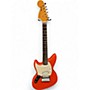 Used Fender Jagstang Left Handed Fiesta Red Electric Guitar Fiesta Red