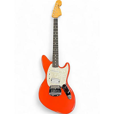 Fender Used Fender Jagstang Orange Solid Body Electric Guitar