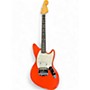 Used Fender Used Fender Jagstang Orange Solid Body Electric Guitar Orange