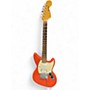 Used Fender Jagstang Red Solid Body Electric Guitar Red