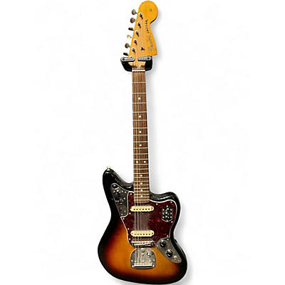 Used Fender Jaguar 2 Color Sunburst Solid Body Electric Guitar
