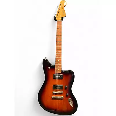 Used Fender Jaguar 2 Color Sunburst Solid Body Electric Guitar