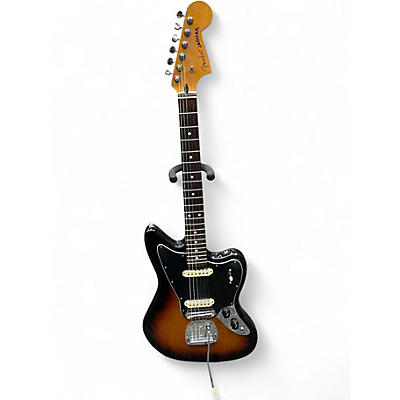 Used Fender Jaguar 3 Tone Sunburst Solid Body Electric Guitar
