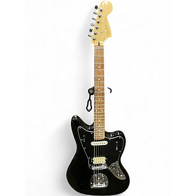 Used Fender Jaguar BLACK Solid Body Electric Guitar