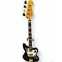 Used Fender Jaguar Bass Black Electric Bass Guitar Black