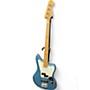 Used Fender Jaguar Bass Blue Electric Bass Guitar Blue